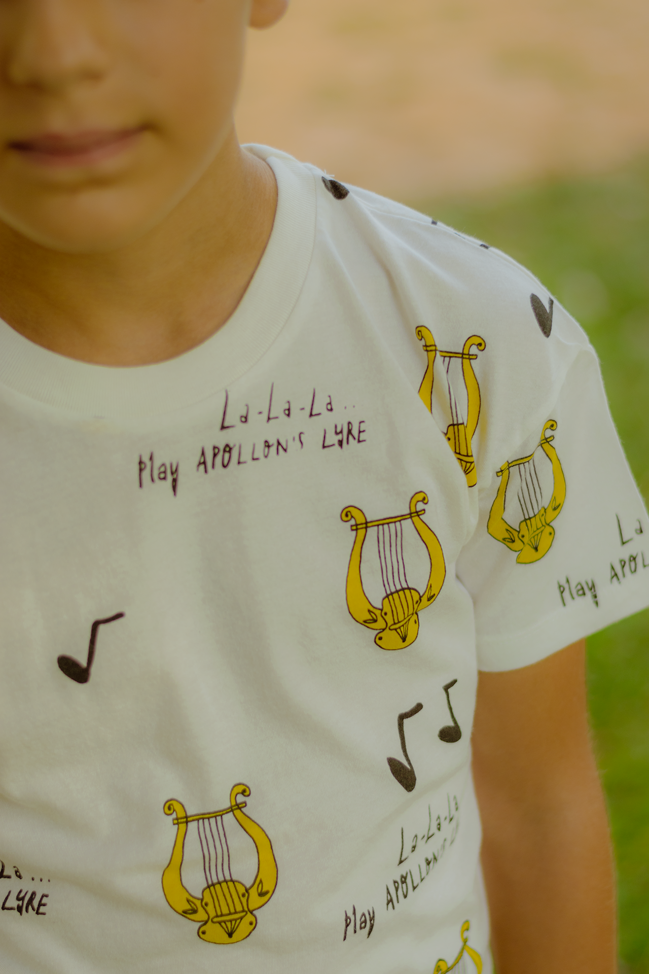 All Over Apollon's Lyre T-Shirt