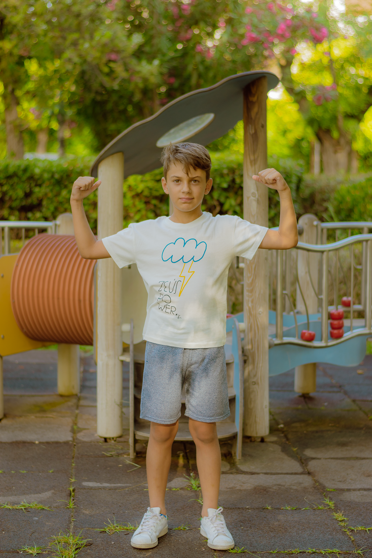 Zeus Power Blue T-Shirt